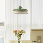 Nyxio Pleated Globe Glass Pendant Light
