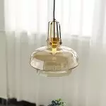 Mynorix Transparent Bowl Shaped Glass Pendant Light Mynorix Transparent Bowl Shaped Glass Pendant Light