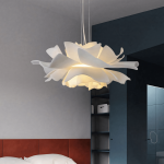 Lyronis White Flower Acrylic Pendant Light
