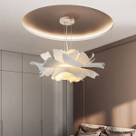 Lyronis White Flower Acrylic Pendant Light