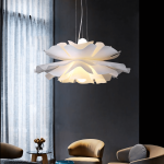 Lyronis White Flower Acrylic Pendant Light