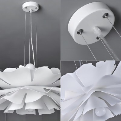 Lyronis White Flower Acrylic Pendant Light Lyronis White Flower Acrylic Pendant Light