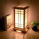 Rylar Japanese Style Wood Tatami Floor Lamp