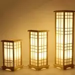 Rylar Japanese Style Wood Tatami Floor Lamp