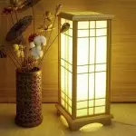 Rylar Japanese Style Wood Tatami Floor Lamp