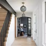 Syndrax Stripe Stained Glass Globe Ceiling Light