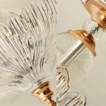 Wyrith Vintage Flower Crystal Flush Mount Light Wyrith Vintage Flower Crystal Flush Mount Light