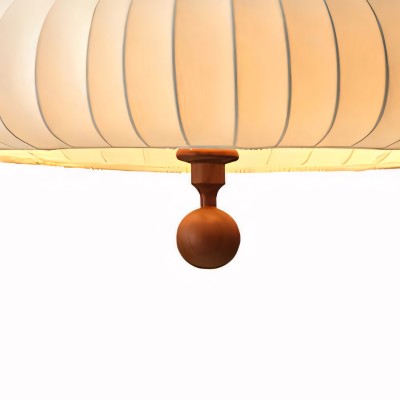 Ythar Wabi Sabi Wood Fabric Pendant Light Ythar Wabi Sabi Wood Fabric Pendant Light