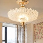 Wyrith Vintage Flower Crystal Flush Mount Light Wyrith Vintage Flower Crystal Flush Mount Light