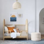 Dronor Ivory Woven Rope Globe Semi Flush Mount Light Dronor Ivory Woven Rope Globe Semi Flush Mount Light