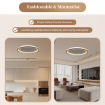 Fynar ‎Minimalist Black Round Led Thin Flush Mount Ceiling Light