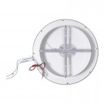 Fynar ‎Minimalist Black Round Led Thin Flush Mount Ceiling Light