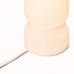 Gravix White Stripe 3D Printed Desk Lamp Gravix White Stripe 3D Printed Desk Lamp