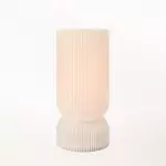 Gravix White Stripe 3D Printed Desk Lamp Gravix White Stripe 3D Printed Desk Lamp