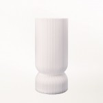 Gravix White Stripe 3D Printed Desk Lamp Gravix White Stripe 3D Printed Desk Lamp