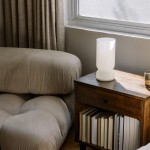 Gravix White Stripe 3D Printed Desk Lamp Gravix White Stripe 3D Printed Desk Lamp
