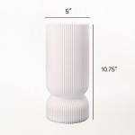 Gravix White Stripe 3D Printed Desk Lamp Gravix White Stripe 3D Printed Desk Lamp