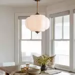 Ozita Retro Semi-Flush Mount Eloise Pendant Light