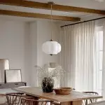 Ozita Retro Semi-Flush Mount Eloise Pendant Light