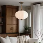 Ozita Retro Semi-Flush Mount Eloise Pendant Light