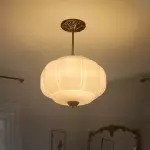 Ozita Retro Semi-Flush Mount Eloise Pendant Light