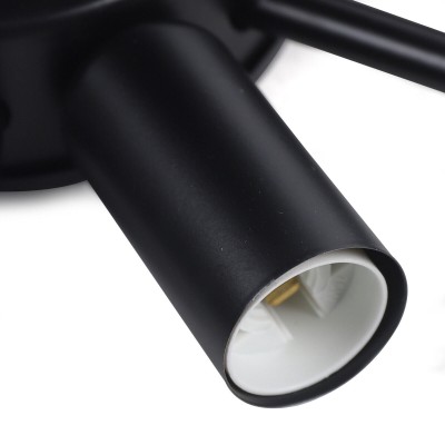 Jyrith Industrial Wrought Iron Wagon Wheel Ceiling Light