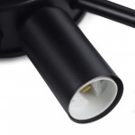 Jyrith Industrial Wrought Iron Wagon Wheel Ceiling Light