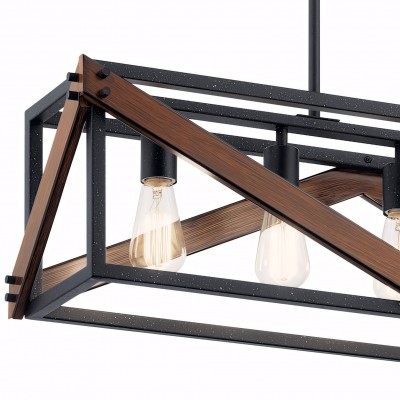Karnor Vintage Cage Dry Rated Chandelier