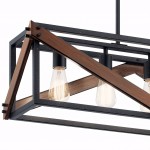 Karnor Vintage Cage Dry Rated Chandelier