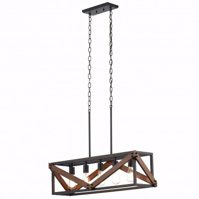 Karnor Vintage Cage Dry Rated Chandelier