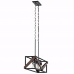 Karnor Vintage Cage Dry Rated Chandelier