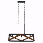 Karnor Vintage Cage Dry Rated Chandelier