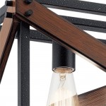 Karnor Vintage Cage Dry Rated Chandelier