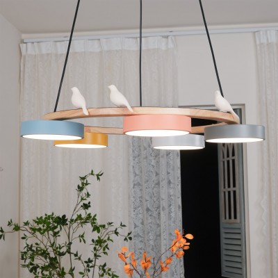 Myrithor Macarons Bird Woon Round Chandelier Myrithor Macarons Bird Woon Round Chandelier