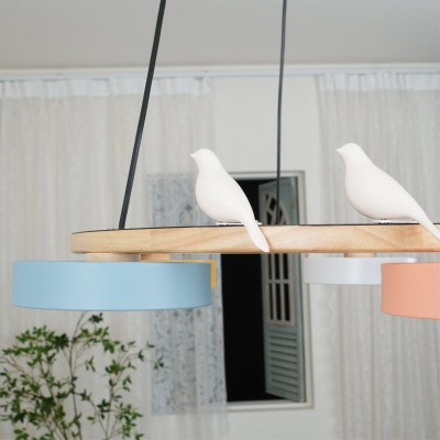 Myrithor Macarons Bird Woon Round Chandelier Myrithor Macarons Bird Woon Round Chandelier