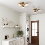 Nivor Metal 3 Arm Adjustable Shades Ceiling Light Nivor Metal 3 Arm Adjustable Shades Ceiling Light