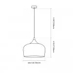 Tiberius CoCo Pendant Light