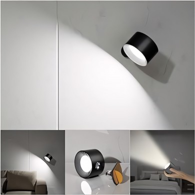 Ozoo Rechargeable Wall Mounted Reading Lights for Bedroom