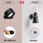 Ozoo Rechargeable Wall Mounted Reading Lights for Bedroom