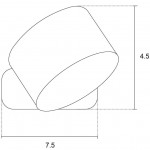 Ozoo Rechargeable Wall Mounted Reading Lights for Bedroom