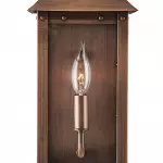 Montague Vintage Brass Outdoor Waterproof Wall Mounted Lantern Sconce