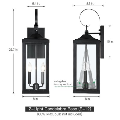 Phelon Large Black Metal Lantern Outdoor Wall Sconce Phelon Large Black Metal Lantern Outdoor Wall Sconce