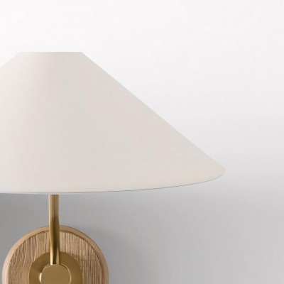 Ulyxor Ash Wood Base Ivory Paper Shade Wall Sconce Ulyxor Ash Wood Base Ivory Paper Shade Wall Sconce