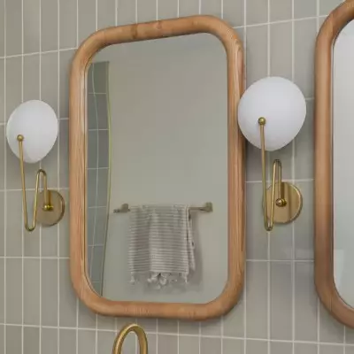 Quylar Texture White Steel shade Aged Brass Wall Sconce Quylar Texture White Steel shade Aged Brass Wall Sconce