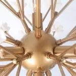 Xyron Handcrafted Porcelain Flower Sphere Chandelier