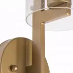 Aldorix Bronze Seedy Glass Cylinder Wall Sconce