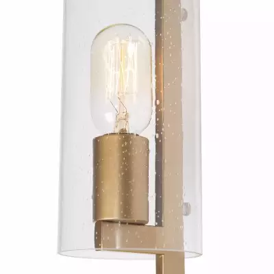 Aldorix Bronze Seedy Glass Cylinder Wall Sconce Aldorix Bronze Seedy Glass Cylinder Wall Sconce