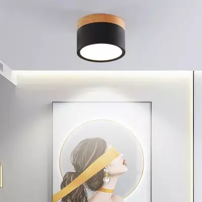 Cyrion Nordic Cylinder LED Flush Mount Ceiling Light Cyrion Nordic Cylinder LED Flush Mount Ceiling Light