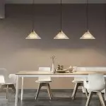 Draxith Retro Japanese Striped Stained Glass Droplight