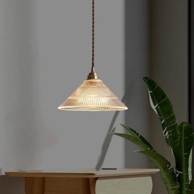 Draxith Retro Japanese Striped Stained Glass Droplight Draxith Retro Japanese Striped Stained Glass Droplight